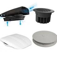 Vloer/ dak ventilatie