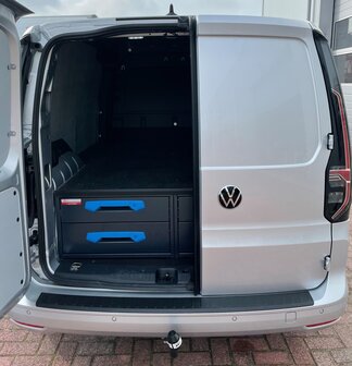 VW Caddy Jumbo laden 