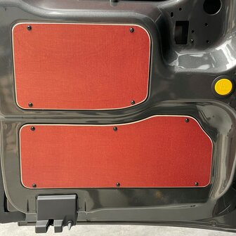 Set achterdeur panelen boven en/of onder 7mm wisaform