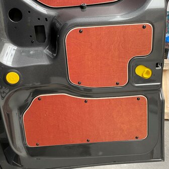 Set achterdeur panelen boven en/of onder 7mm wisaform