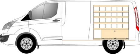 C3 Vakken stelling links of rechts 