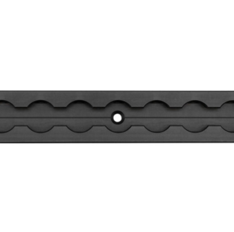 Airline ankerrail ZWART &oslash; 20 mm