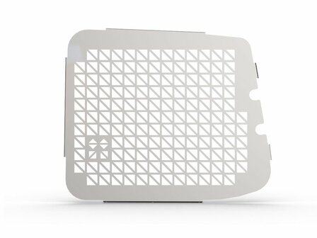 Raamrooster zijdeur zwart of wit L2/L3