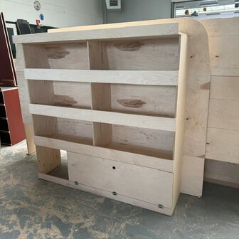 Voorraad nr. 341: Rechterzijde legbord stelling Custom L2 2012-2023