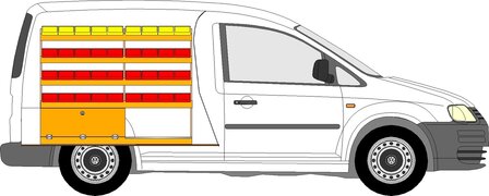 L2 Linkerzijde bakken stelling