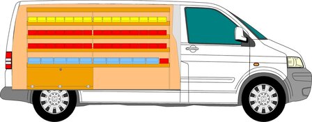 A1 Linkerzijde bakken stelling