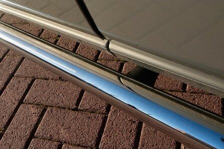 RVS Side-bar set Opel Combo L1 (&#039;12&gt;) LWB 2755, hoogglans