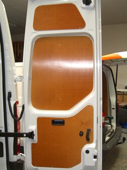 Set achterdeur panelen onder Movano L1H1 DC