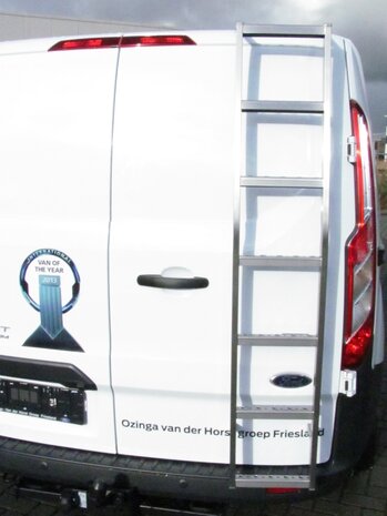 RVS Ladder Citroën Berlingo ('08-'19), montage op rechterdeur