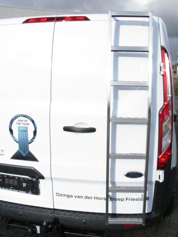 RVS Ladder Mercedes Sprinter ('18>), 180° deur, H2, montage links of rechts 
