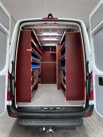 Mercedes Sprinter houten inrichting