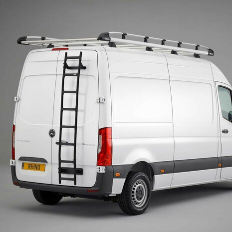 Rhino Aluminium deurladder grijs of zwart H2