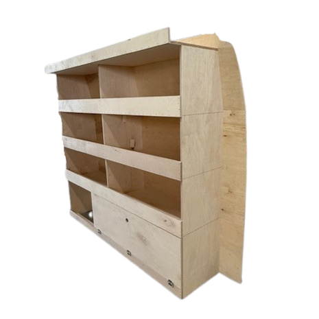 B4 Rechterzijde legbord stelling