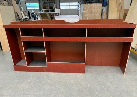 Voorraad nr. 512: Linkerzijde stelling (voor op een bodembak)