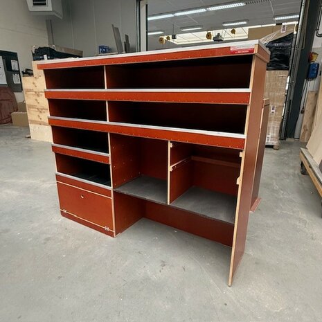 Voorraad nr. 515: Stelling 155x132x36,5 LxHxD