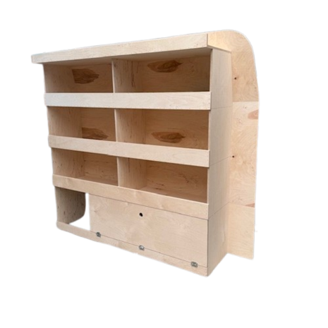 B4 Rechterzijde legbord stelling