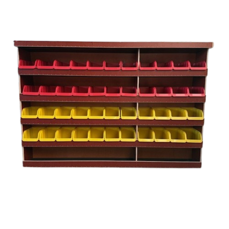 ML2 Linkerzijde bakken stelling