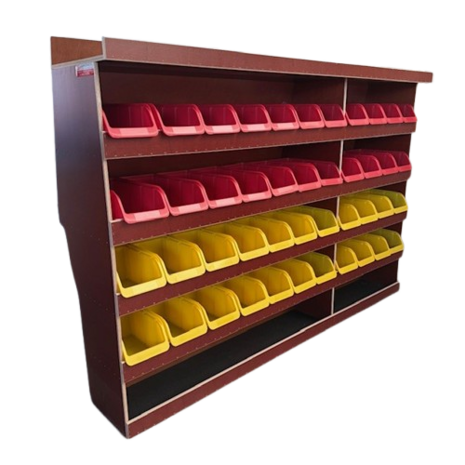 ML2 Linkerzijde bakken stelling