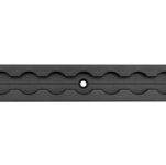 Airline ankerrail ZWART ø 20 mm