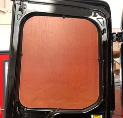 Set achterdeur panelen boven 7mm wisaform