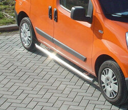 RVS Side-bar set Opel Combo ('19>) Lang (L2), WB 2785 geborsteld