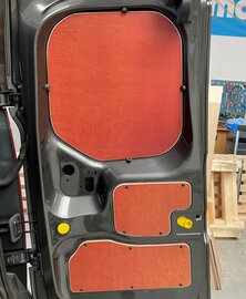 Set achterdeur panelen boven en/of onder 7mm wisaform