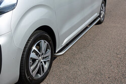 RVS Side-bar set Fiat Doblo L2 ('22>) WB 2975 geborsteld