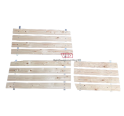 Lat om lat bekleding alleen bovenzijde links en/of rechts