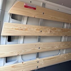 Lat om lat bekleding links en/of rechts alleen bovenzijde