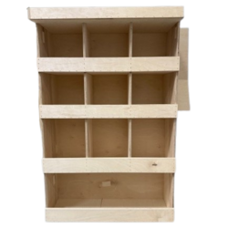 B3 Rechterzijde vakken stelling