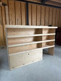 Voorraad nr. 14: ML3 Linkerzijde legbord stelling Caddy Maxi / Connect L2 nieuw model