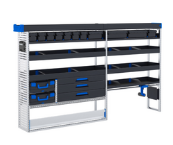 Linkerzijde stelling Xpress block 24 Pro