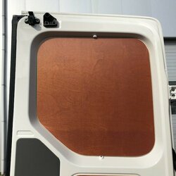 Set achterdeur panelen boven Crafter L1H1 7mm wisaform