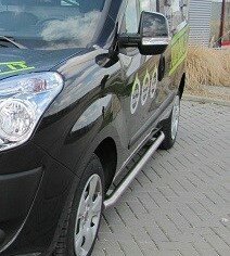 RVS Side-bar set Fiat Doblò Cargo Maxi L2 ('10>) WB 3105, geborsteld 