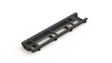 Uittrekslede staal gelagerd 